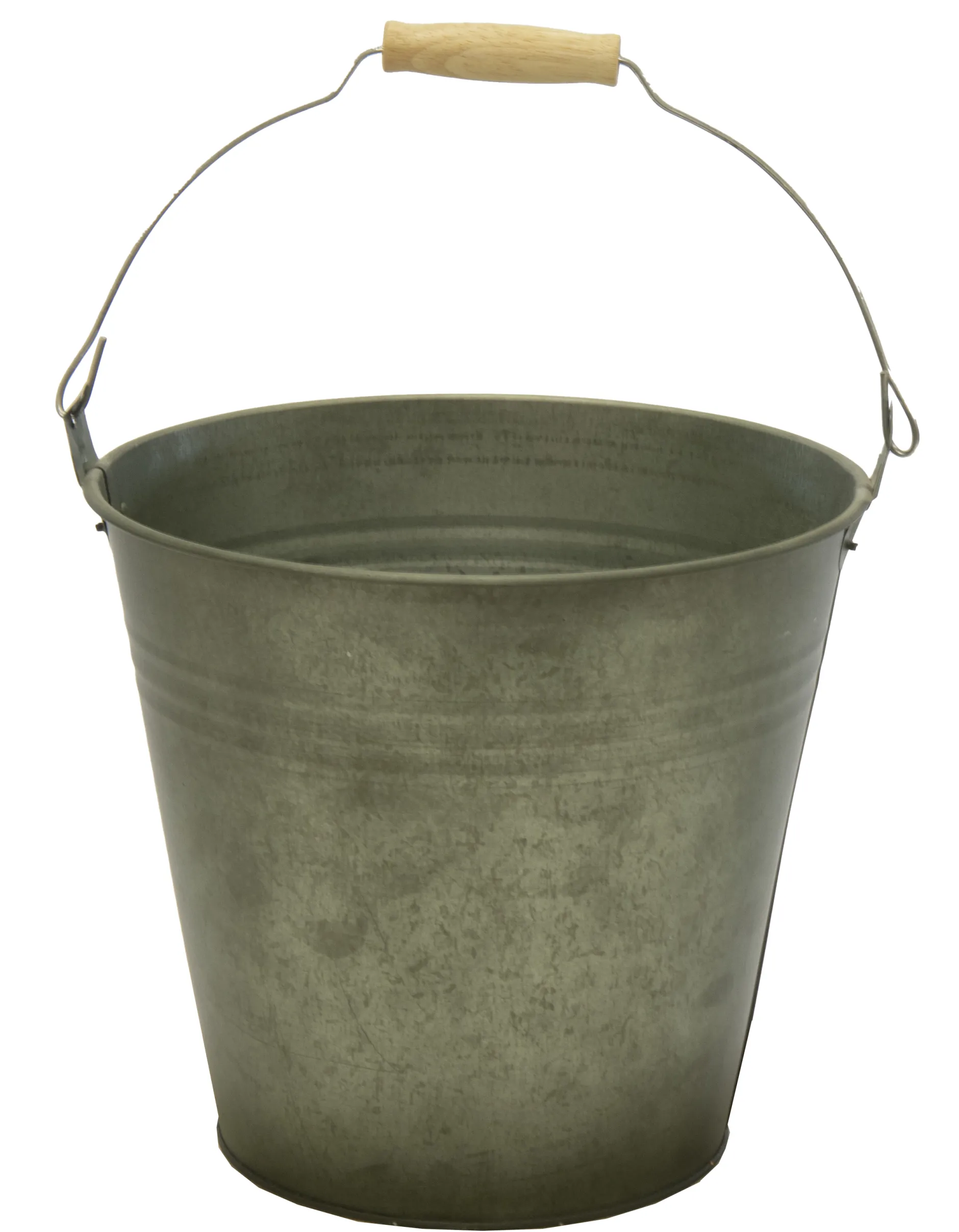 ohgreen Metaal|Emmer zink vintage groen d25h22