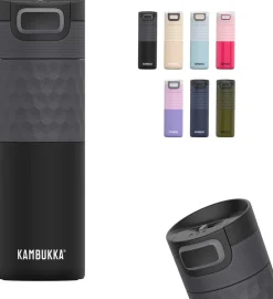 ohgreen Ecocheques|Onderweg|Etna grip 500ml black steel