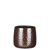 ohgreen Potten En Vazen|Floyd pot rond bruin - h17xd19cm