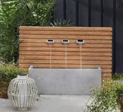 ohgreen Water|Fontein lange muur