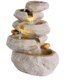 ohgreen Water|Fontein rotsen licht