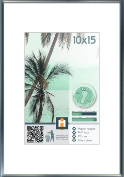 ohgreen Sfeermakers|fotolijst kyoto zilver 10x15 cm