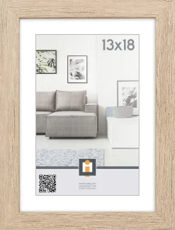 ohgreen Sfeermakers|fotolijst livorno vintage eik 13x18 cm