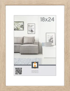 ohgreen Sfeermakers|fotolijst livorno vintage eik 18x24 cm