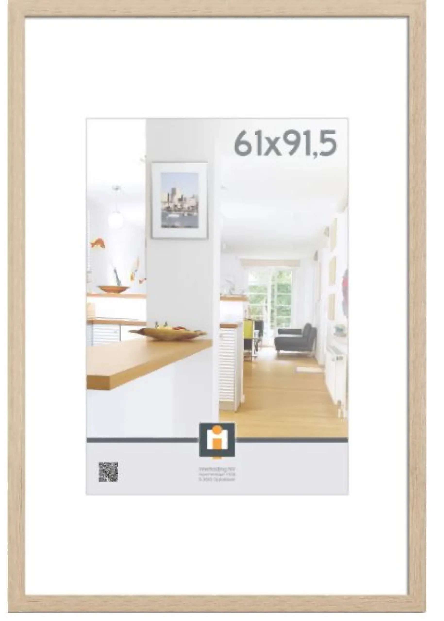 ohgreen Sfeermakers|fotolijst livorno vintage eik 61x91,5 cm