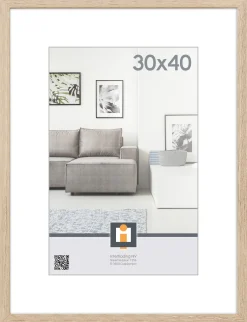 ohgreen Sfeermakers|fotolijst livorno vintage eik 30x40 cm