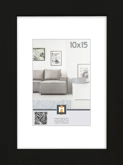 ohgreen Sfeermakers|fotolijst livorno zwart 10x15 cm