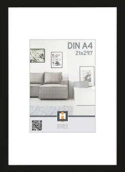 ohgreen Sfeermakers|fotolijst livorno zwart 21x30 cm