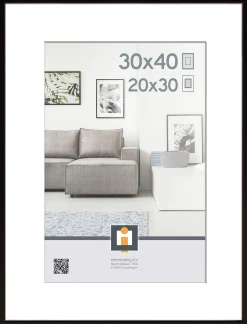 ohgreen Sfeermakers|fotolijst madrid zwart 30x40 cm