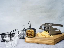 ohgreen Servies|Frietmandje zwart Ø10 cm