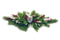 ohgreen Kerstdecoratie|Frosted berry centerpiece h75cm