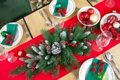 ohgreen Kerstdecoratie|Frosted berry centerpiece h75cm