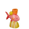 ohgreen Sfeermakers|Funny kandelaar vis - l11,5xb4,5xh12cm