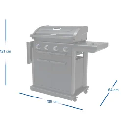 ohgreen Bbq|Gasbarbecue 4 Series Onyx S
