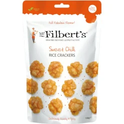 ohgreen Voeding|Gefrituurde rijstcrackers met chilli 150g