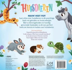 ohgreen Boeken|Geluidenboek huisdieren