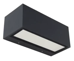 ohgreen Verlichting|Ecocheques|Gemini wandlamp donkergrijs led 21w