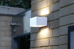 ohgreen Verlichting|Ecocheques|Gemini wandlamp mat wit led 10.5w