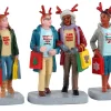 ohgreen Lemax Kerstdorpen|Girls christmas shopping trip, set of 3