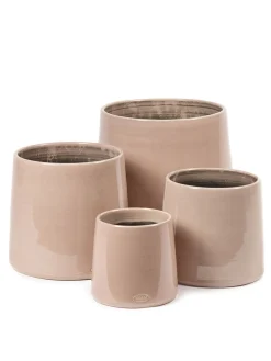 ohgreen Potten En Vazen|Glazed shades Pot cone d18 h17