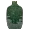ohgreen Potten En Vazen|Glazed shades Vaas m 22,5x22,5x36,5 d.groen