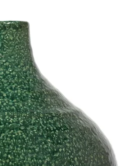 ohgreen Potten En Vazen|Glazed shades Vaas s l24xb24x h23,5 d.groen