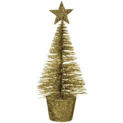ohgreen Kerstdecoratie|Thema Luxury|Glitter kerstboom h14cm
