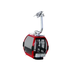 ohgreen Lemax Kerstdorpen|Gondel omega iv rood-zwart 1:32