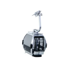 ohgreen Lemax Kerstdorpen|Gondel omega iv zilver-zwart 1:32