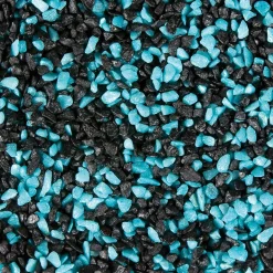 ohgreen Grind|Grind gruzo turkoois-zwart 1kg