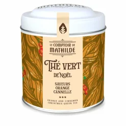 ohgreen Feesttafel|Groene kerstthee sinaasappel kaneel