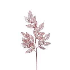 ohgreen Kerstdecoratie|Grote bladerentak 90cm rood
