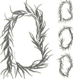 ohgreen Kerstkransen En Guirlandes Kunststof|Guirlande