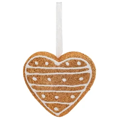 ohgreen Thema Holiday|Kerstornamenten|Hangornament hart gingerbread