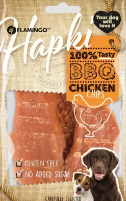 ohgreen Werelddierendag|Hond Voeding|Hapki bbq chicken fillet 85gr