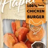 ohgreen Werelddierendag|Hond Voeding|Hapki burger met kip 8st 85gr