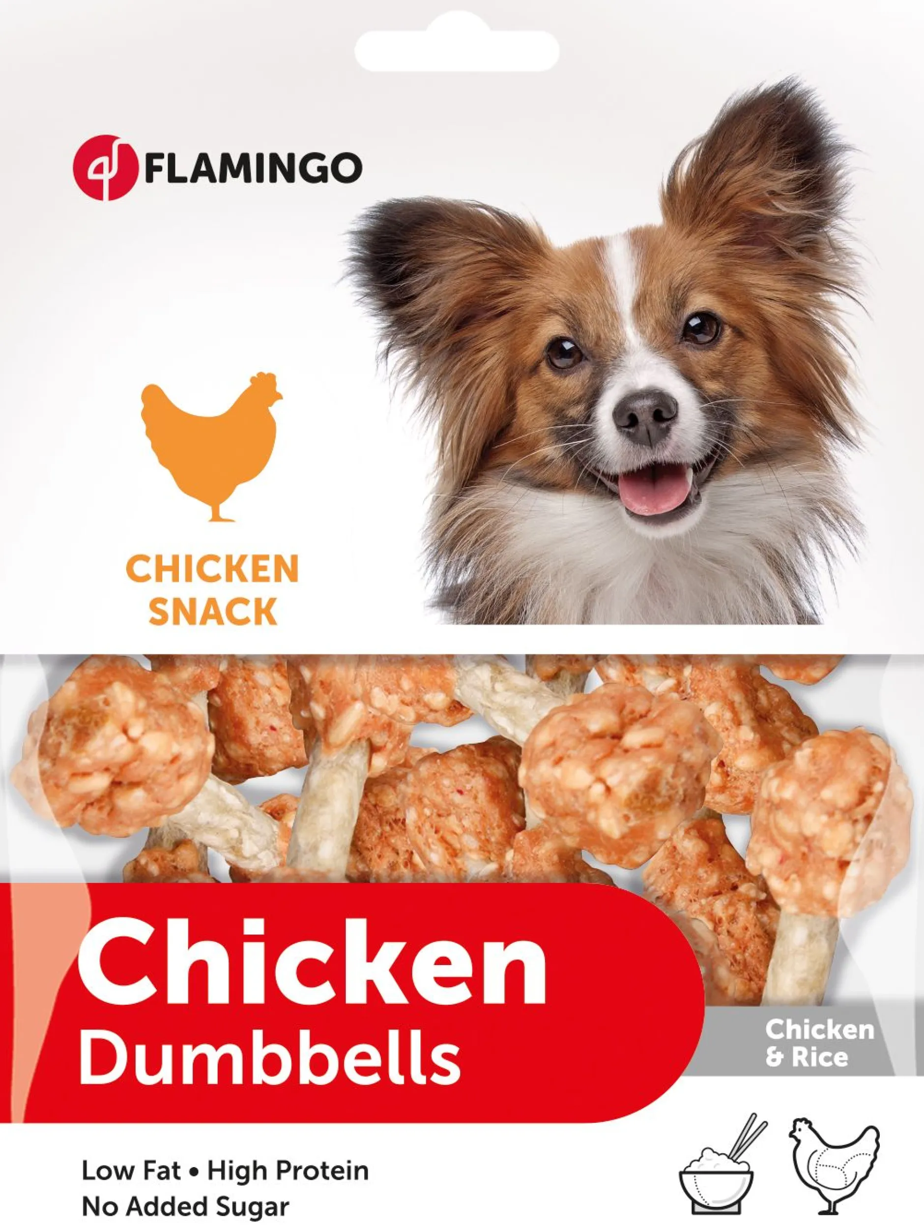 ohgreen Hond Voeding|Werelddierendag|Hapki kip- & rijsthalters 150gr