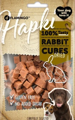 ohgreen Werelddierendag|Hond Voeding|Hapki rabbit cubes 85gr