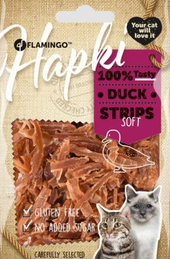 ohgreen Werelddierendag|Kat Voeding|Hapki soft duck strips 50gr