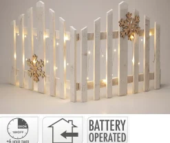 ohgreen Deco Verlichting Binnen|Hek met led wit 38cm