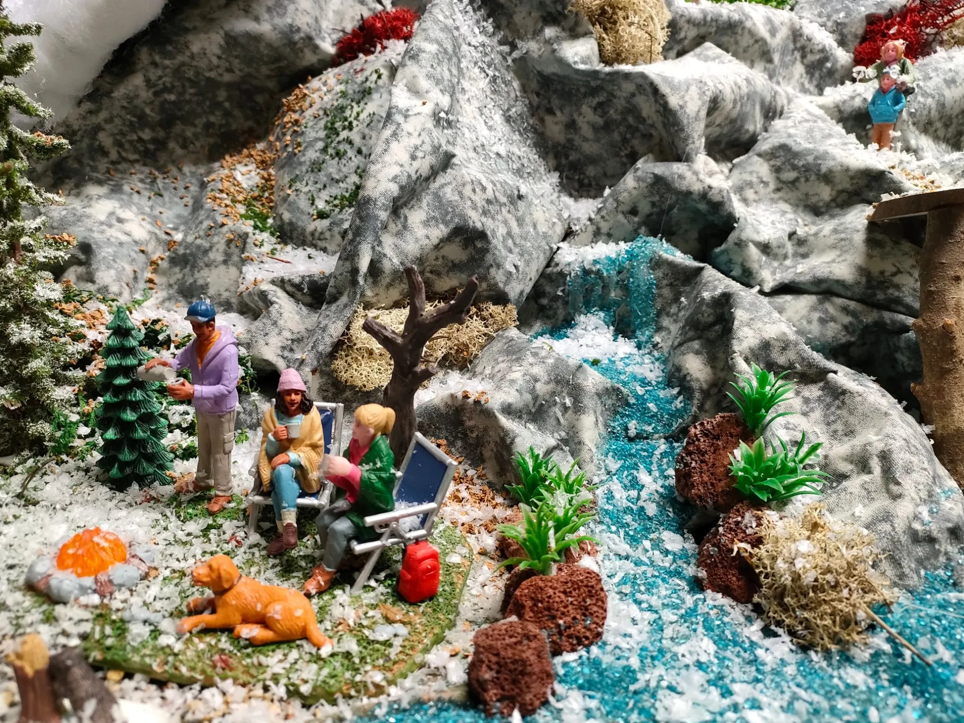 ohgreen Lemax Kerstdorpen|Hervormbare sheet rots 100x60cm