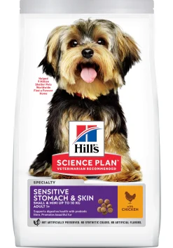 ohgreen Werelddierendag|Hond Voeding|Hill's science plan adult sensitive stomach & skin small & mini hondenvoer kip 3kg