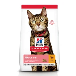 ohgreen Kat Voeding|Werelddierendag|Hill's science plan adult light kattenvoer kip 1,5kg