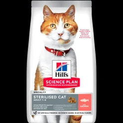 ohgreen Werelddierendag|Kat Voeding|Hill's science plan sterilised cat adult kattenvoer met zalm zak 7kg