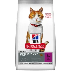 ohgreen Werelddierendag|Kat Voeding|Hill's science plan young adult sterilised cat kattenvoer met eend 1,5kg