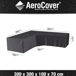 ohgreen Accessoires En Onderhoud|Hoes lounge L/T 300x300x100xh70cm