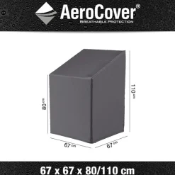 ohgreen Accessoires En Onderhoud|Hoes stapelstoelen 67x67xh80/110cm