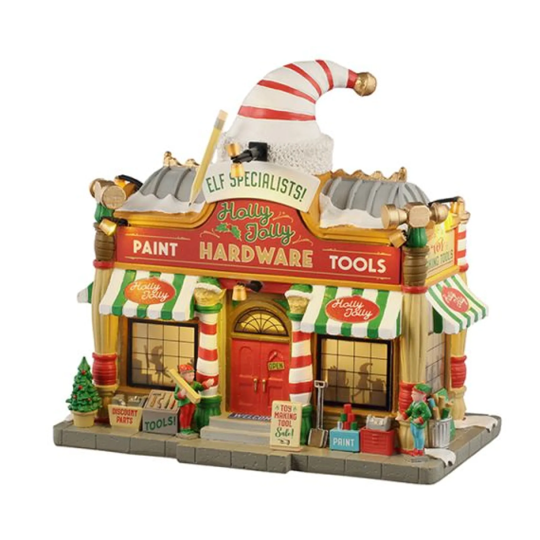 ohgreen Lemax Kerstdorpen|Holly jolly hardware