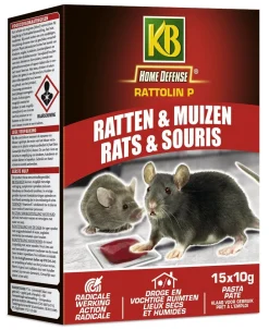 ohgreen Ongedierte|Home Defense Rattolin P pasta 15x10g