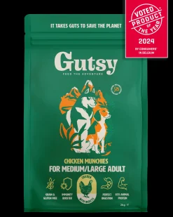 ohgreen Hond Voeding|Hondenbrokken kip en insect 10kg adult large
